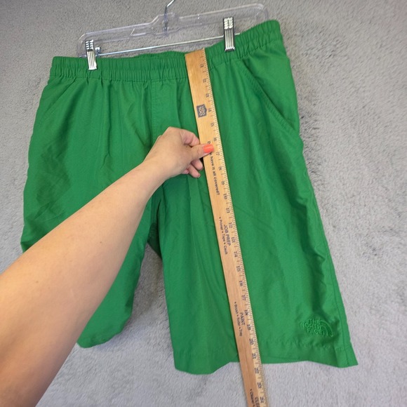 The North Face Swim Trunk Mens M Green adjustable Waist Mesh Liner‎ Beach Sports - Picture 9 of 16